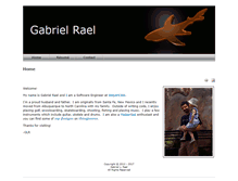 Tablet Screenshot of gabrielrael.com